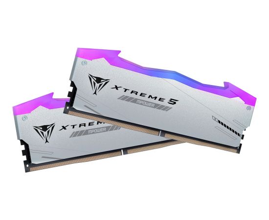 Patriot DDR5 - 48GB - 8000 - CL - 40 (2x 24 GB) dual kit, RAM (black, PVXR548G80C38KM, Viper Xtreme 5 MPower RGB, INTEL XMP)