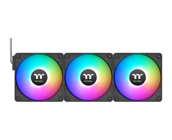 Thermaltake CT120 EX ARGB Sync PC Cooling Fan, Case Fan (Black, Pack of 3)