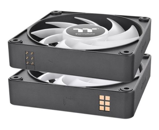Thermaltake CT120 EX ARGB Sync PC Cooling Fan, Case Fan (Black, Pack of 3)