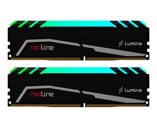 Mushkin DDR5 - 32GB - 6400 - CL - 30 (2x 16 GB) dual kit, memory (black, MLA5C640A77P16GX2, Redline Lumina)