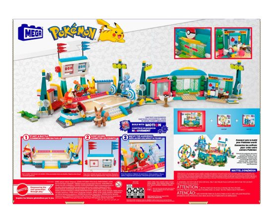 Mattel MEGA Pokémon Training Stadium, Construction Toy