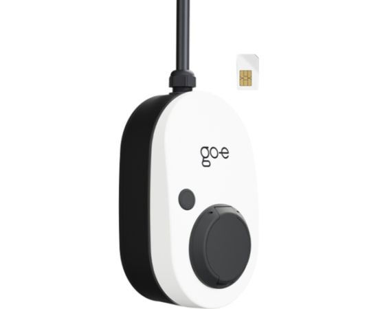 go-e Charger Gemini 2.0, 22 kW (32A 3-phase), wallbox (white/black, without cable, 4G/LTE)