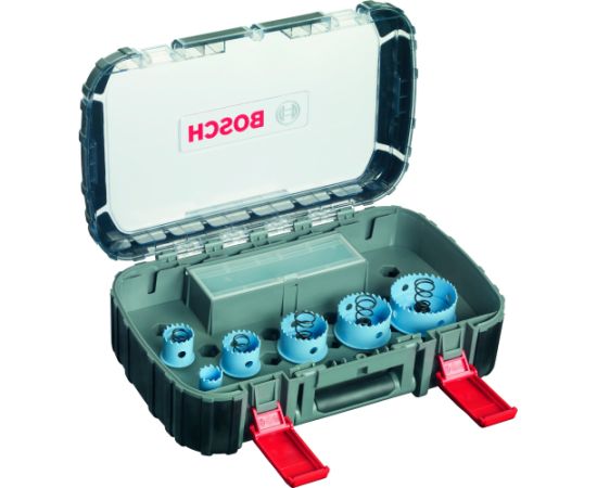 Bosch hole saw set Special for Sheet Metal Electrics, 22-64mm, 9-piece (in case)
