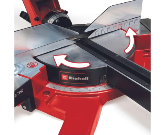 Einhell cordless mitre saw TE-MS 36/10 L Li-Solo, 36Volt (2x18V) (red, without battery and charger)