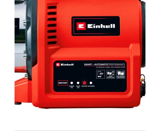 Einhell domestic water pump GE-AW 1144 SMART, pump (red/black, 1,100 watts, app control)