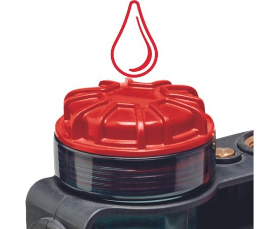 Einhell cordless garden pump AQUINNA 36/34, 36Volt (2x18V) (red/black, without battery and charger)