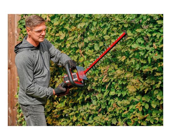 Einhell cordless hedge trimmer GE-CH 36/61 Li-Solo, 36Volt (2x18V) (red/black, without battery and charger)