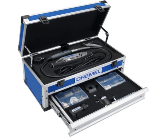 Dremel multi-function tool 4250-6/128 (grey, 175 watts, 128-piece accessories, aluminum case)