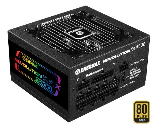 Enermax Revolution DFX 1650W, PC power supply (white, 3x 12-pin GPU connector, 7x PCIe, cable management, 1650 watts)