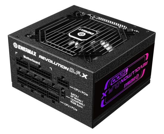 Enermax Revolution DFX 1650W, PC power supply (white, 3x 12-pin GPU connector, 7x PCIe, cable management, 1650 watts)