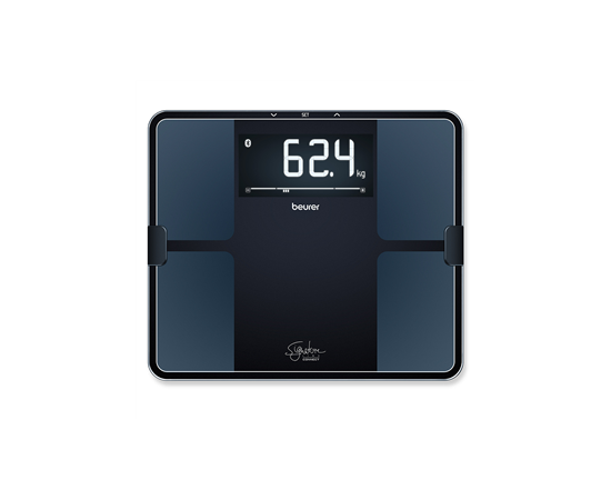 Beurer BF 915 Signature Line – Bluetooth tumši zilie ķermeņa elektroniskie svari