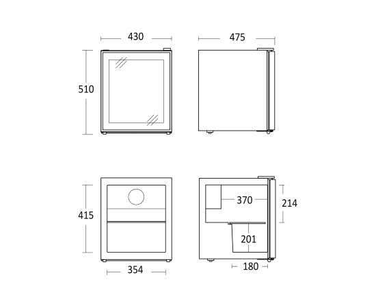 Scandomestic Display cooler Scancool