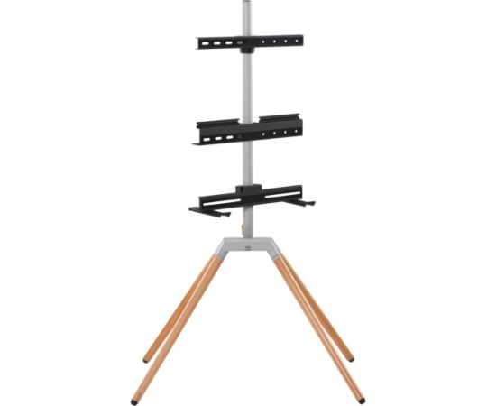 One for all universal TV stand Quadpod, bracket (silver/black)