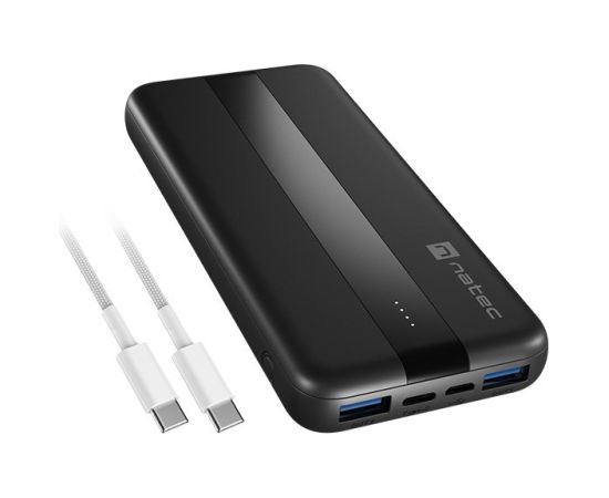 NATEC TREVI SLIM Q V2 Lithium Polymer (LiPo) 10000 mAh Black