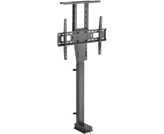 Maclean MC-866T Smart Motorized Electric TV Lift TUYA Mobile App Floor Mount Bracket Alexa Google Home 37''-80'' 60kg Cabinet VESA (EU plug)