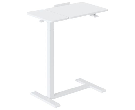 Maclean mobile desk/laptop stand, white, height adjustment 76-109cm, max. 30kg , MC-120 W