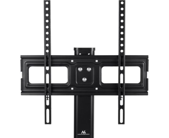 Maclean MC-450 Universal TV Stand for TV Cabinet max. 40kg, max. VESA 400x400 32-65" Tempered Glass Base 3-Level Height Adjustment