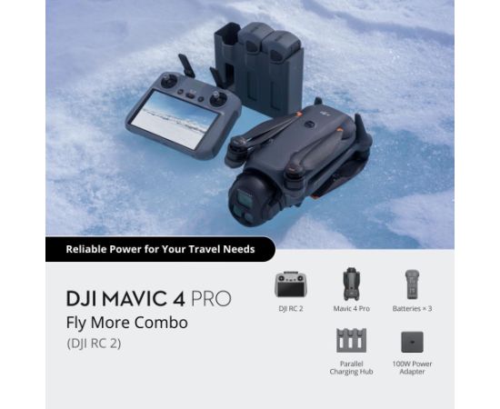 DJI Mavic 4 Pro Fly More Combo (DJI RC 2) Consumer Drone