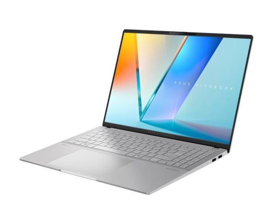 Notebook ASUS VivoBook S M5606UA-MX088W CPU  Ryzen 7 8845HS 3800 MHz 16" 3200x2000 RAM 16GB LPDDR5x SSD 1TB AMD Radeon Graphics Integrated ENG Card Reader Micro SD Windows 11 Home Silver 1.5 kg 90NB1483-M00620