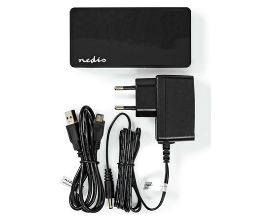 Nedis UHUBU2430BK USB Hub Xаб 4-портовый USB 2.0