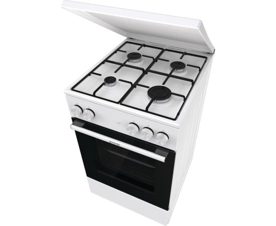 GORENJE GG5A14WJ gāzes plīts ar gāzes cepeškrāsni 50cm
