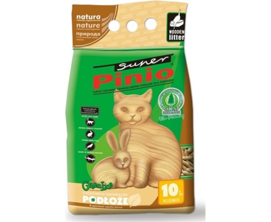 Certech Cat Litter Super Pinio Natural 10 l - Wooden Cat Litter