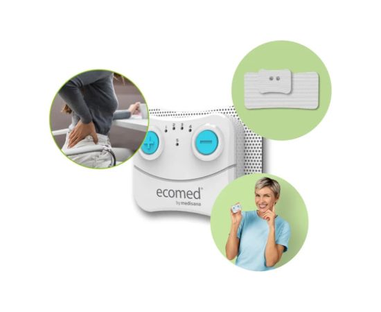 Cordless TENS pain therapy device Ecomed by Medisana TT-10E