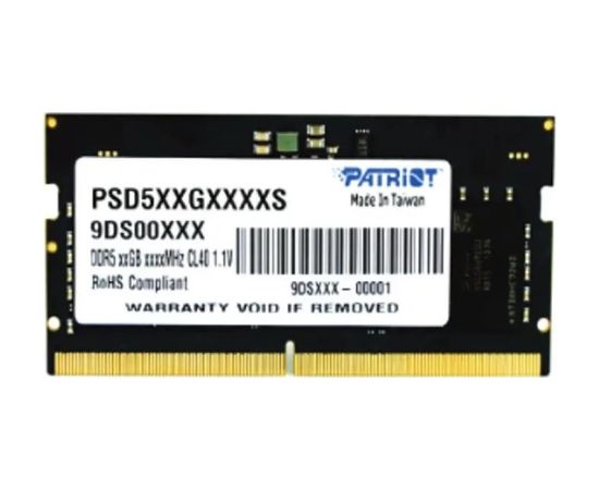 Patriot SO-DIMM DDR5 32GB 4800MHz Bulk