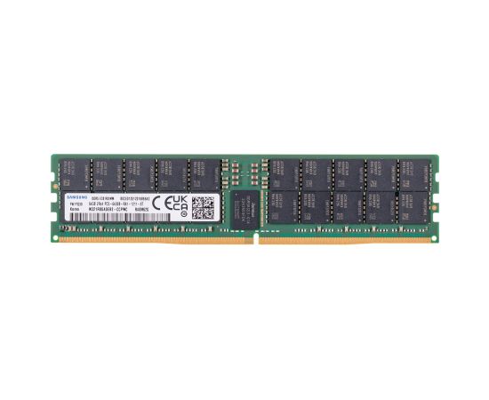 Samsung RDIMM DDR5 64GB 2Rx4 6400MHz PC5-51200 ECC REGISTERED M321R8GA0EB2-CCP