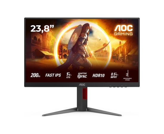 AOC G4 24G4HA computer monitor 60.5 cm (23.8") 1920 x 1080 pixels Full HD LED Black, Red