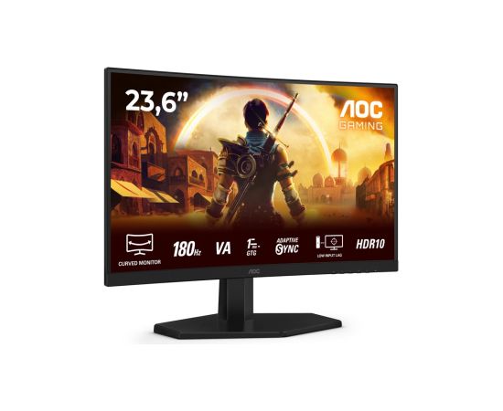 AOC G4 C24G42E computer monitor 59.9 cm (23.6") 1920 x 1080 pixels Full HD LED Black, Red