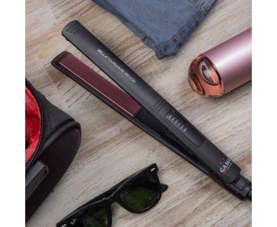 GA.MA Bella Tourmaline Straightening iron Warm Black 49 W 2.5 m
