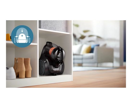PHILIPS XB1142/10 PowerCyclone bezmaisa putekļsūcējs, 800W Melns