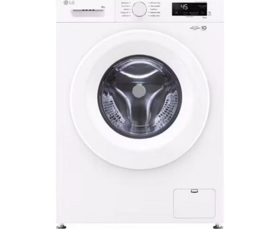LG F4X1008NWH Veļas mazg. mašīna 8kg 1400rpm