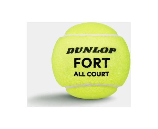 Tennis balls DUNLOP FORT ALL COURT TS Premium 4-tube ITF