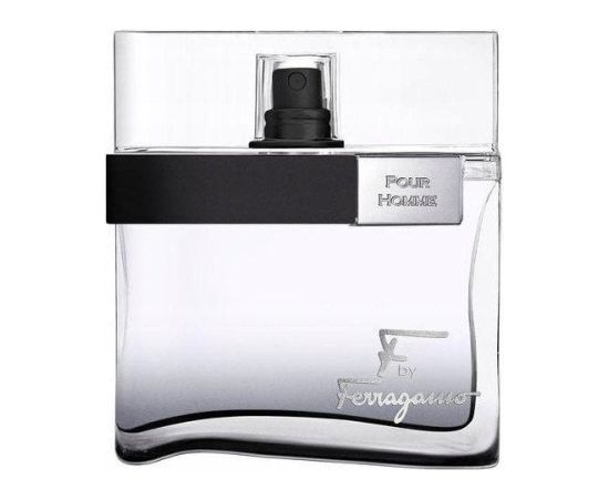 SALVATORE FERRAGAMO "F" Black Pour Homme EDT spray 100ml