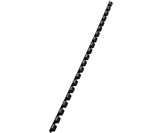 Leitz 35040, Black, 25 sheets, Plastic, A4, 6 mm, 6 mm