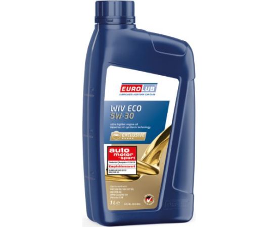 Eurolub WIV ECO 5W30SN ACEA C3 1L LL-04, 229.51, 504.00-507