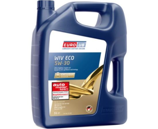 Eurolub WIV ECO 5W30SN ACEA C3 5L LL-04, 229.51, 504.00-507