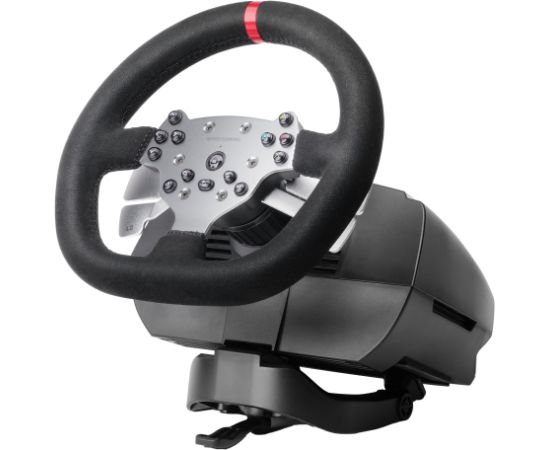 Mars Gaming MWHRSX Gaming Steering Wheel + Pedals Android, PC, PlayStation 4, Xbox Series S, Xbox Series X, iOS