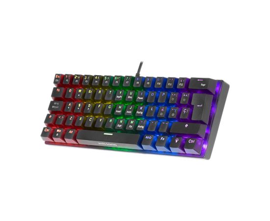 Mars Gaming MK60BUS Spēļu mehāniskā tastatūra RGB / Blue Switch / US