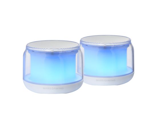 Mars Gaming MSAURAW USB DSP Stereo Datoru skaļruni 15W / RGB / Bluetooth 5.3