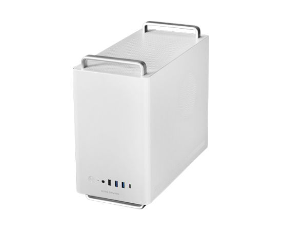 Mars Gaming MCELITEW Premium Aluminum Tower PC Case mATX