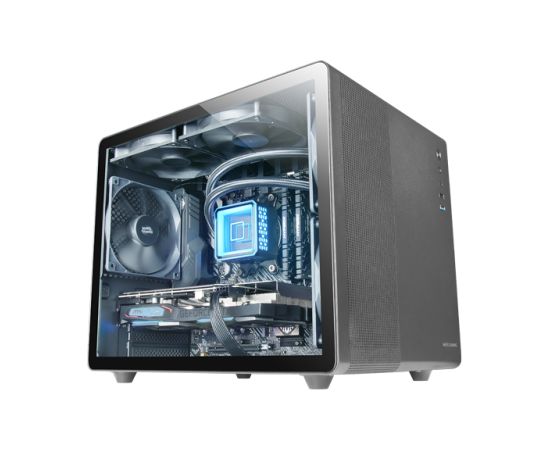 Mars Gaming MCMPRO Professional Compact PC Case mATX (Double Chamber)