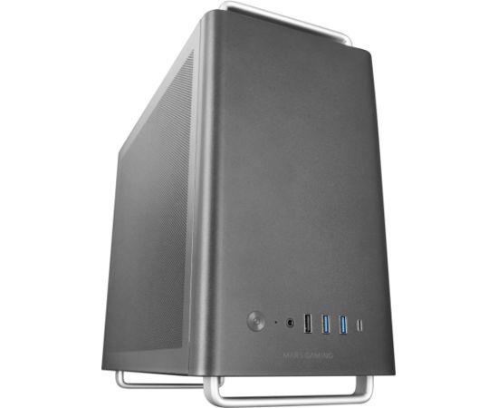 Mars Gaming MCELITE Premium Aluminum Tower PC Case mATX