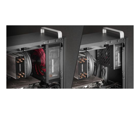 Mars Gaming MCELITE Premium Aluminum Tower PC Case mATX