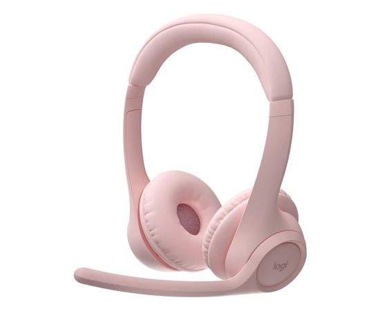 Logitech Zone 300 Bezvadu Austiņas ar Mikrofonu / Rožu krāsā