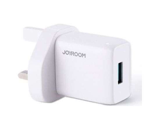 Joyroom   USB wall charger 2.1 A UK plug (L-1A101) White