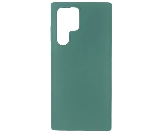 Evelatus Samsung  Galaxy S22 Ultra Premium Soft Touch Silicone Case Green