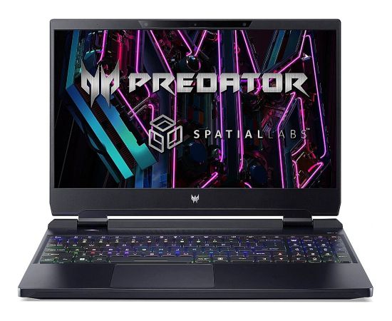 Acer Predator Helios 3D 15, 15,6'', 3D UHD, i9, 32 GB, 1 TB, RTX 4080, ENG, melna - Portatīvais dators